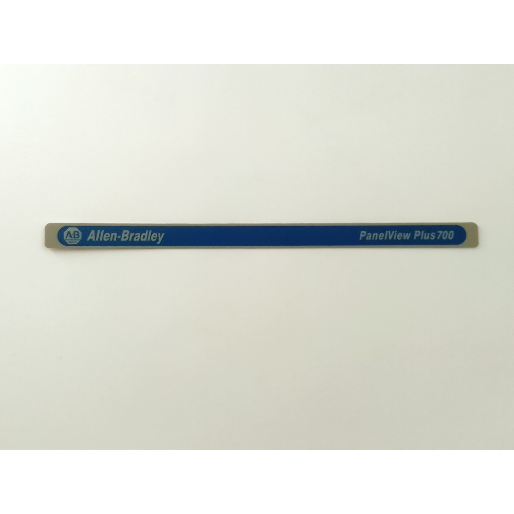 NAKLEJKA NIEBIESKI PASEK DO PANELU ALLEN-BRADLEY  PanelView Plus 700 2711P-T7C4D1 2711P-T7C4D2