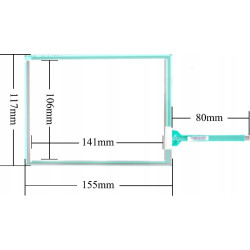 DOTYK EKRAN DOTYKOWY DO PANELU ABB DSQC 679 DSQC679